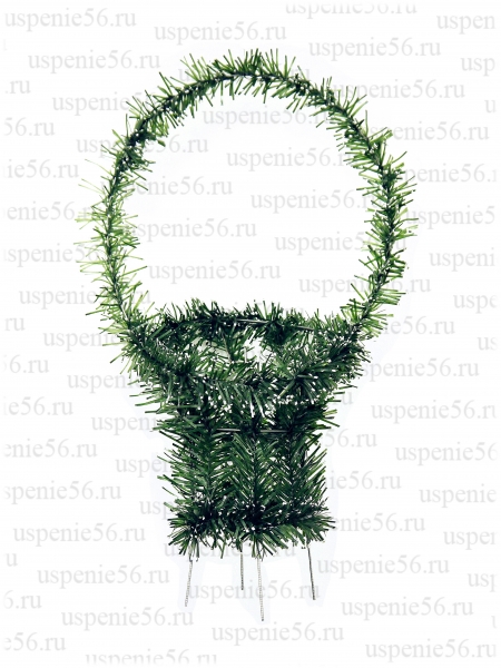 Фон "Корзина наша малая" хвоя.