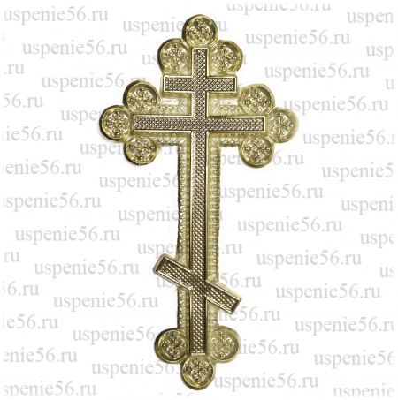Накладка из фольги "Крест ажурный без распятия"