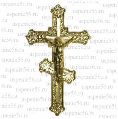 Накладка из фольги "Крест средний с распятием"