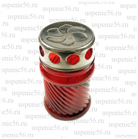 Лампада стеклянная витая image 1