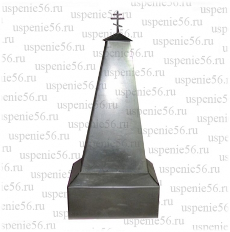 Памятник оцинкованный православный