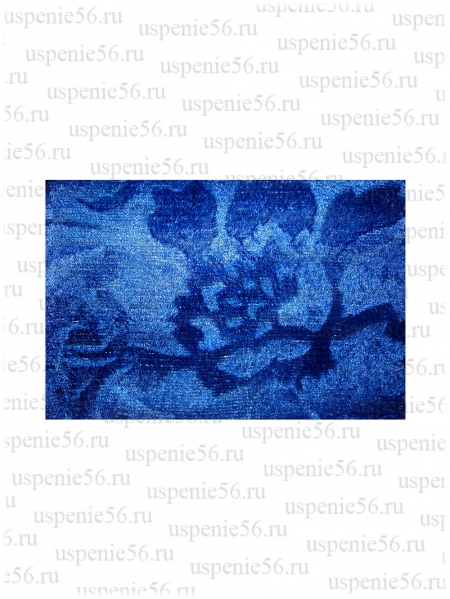 Ткань бархат "Цветок"